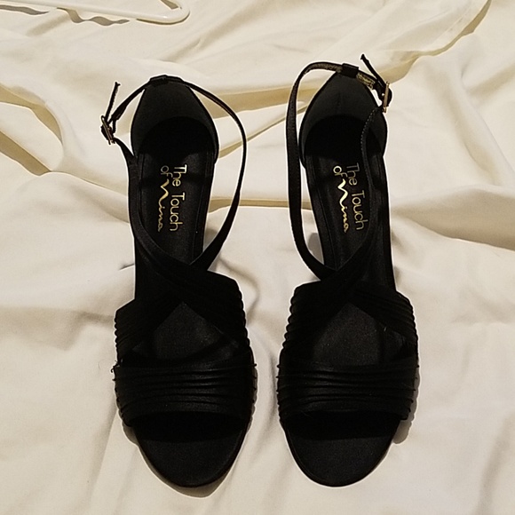 Touch of Nina Shoes - Touch of Nina Black heals